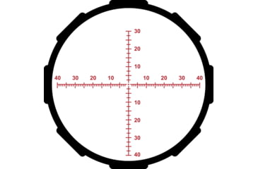 Image of Crimson Trace Hardline Pro Rifle Scope, 6-24x50mm, 30mm Tube, Second Focal Plane, Illuminated CT Custom MR1-MOA Reticle, MOC Coating, Black, 01-01090