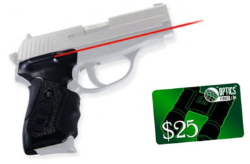 Image of Crimson Trace Rubber Overmold Laser Grip, Black - Sig Sauer P239 - LG439 w/ 25 Dollar Email Gift Certificate