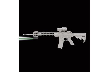 Image of Crimson Trace Tactical Light for Picatinny or Similar Rail Equipped Long Guns with at least 2-3/4 in of rail length, 300 Lumen Green Laser, Black, CMR-300