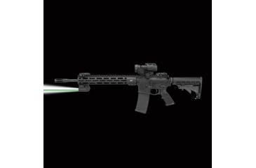 Image of Crimson Trace Tactical Light for Picatinny or Similar Rail Equipped Long Guns with at least 2-3/4 in of rail length, 300 Lumen Green Laser, Black, CMR-300
