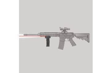 Image of Crimson Trace Vertical Foregrip Red Laser Sight w/ Flashlight - AR-15 - MVF515R