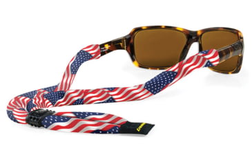 Image of Croakies Suiter Retainer, US Flag, Medium/Large, SUITPXL21HT