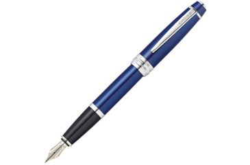 Image of Cross Bailey Blue Lacquer Fountain Pen, Blue AT045612MS