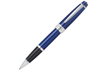 Image of Cross Bailey Blue Lacquer Rollerball Pen, Blue AT045512