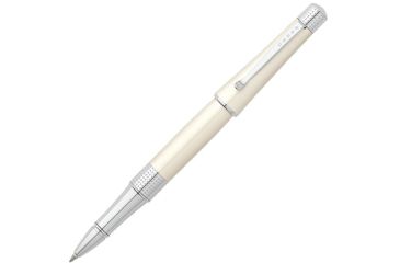 Image of Cross Beverly Pearlescent White Lacquer Rollerball Pen, Pearlescent White AT04952
