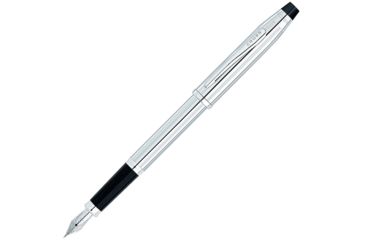 Image of Cross Century II Lustrous Chrome Fountain Pen - Fine Point, Chrome 3509FS