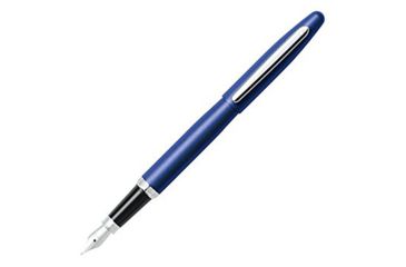 Image of Cross Sheaffer VFM Neon Blue Fountain Pen w/ Fine Nib E0940143