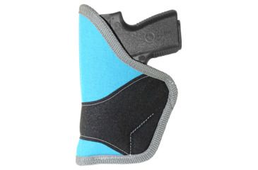 Image of CrossFire The Rebel Pocket Conceal-Carry Micro Holster, Ambidextrous, Turquoise CRF-REBTRQM-1