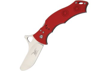 Image of CSSD/SC Bram Frank Design LLC Bowie Standard Trainer Red Folding Knife,3in,8Cr13MoV Steel,Red,G10 Handle CSSD03