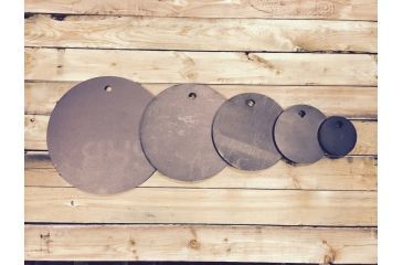 Image of CTS Targets 4in Dia Round Rifle Target, Steel, 3/8in Thick, NSN N CTS-RR-04-001
