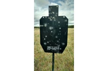 Image of CTS Targets Full Size Sillhouette Rifle Target, Steel, 3/8in  Thick, 18in x30in, NSN N CTS-FSRG-026
