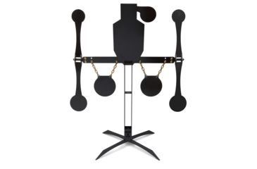 Image of CTS Targets Hostage Mod X Kit w/ Spinners &amp; 8in Gongs, Black, Large, NSN N CTS-HTMX8K-63