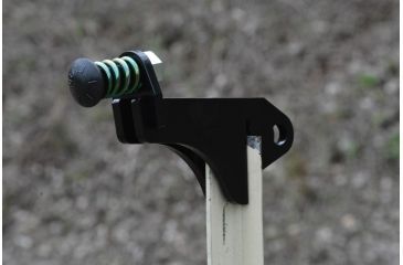 Image of CTS Targets T-Post Pro Target Hanger, Black, 5in  L x 1.5in  W x 4in  H, NSN N CTS-TPP-036