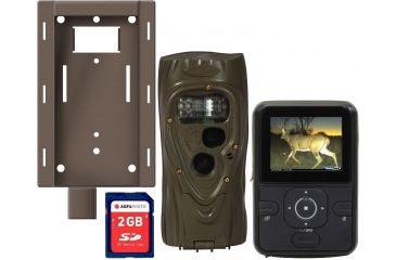 Image of Cuddeback Attack Trail Camera Kit with Memory Card, Mount and Viewer