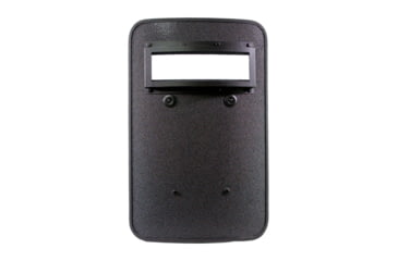 Image of Custom Armor Group Bellfire B3 Level III NIJ 0101.08 Classc Style Shield, w/ Viewport, Flat, Black, 20in x 34in, BFB-3-2034F-VP