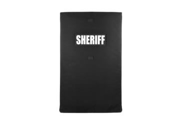 Image of Custom Armor Group Rapid Level IIIA Deployment Shield, No Viewport, Black, 16 x 29, BF-RDS3A-1629F-BK