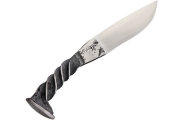 Image of Custom Railroad Spike Drop Point Fixed Blade Knife, 3.75in, Drop Point, Handle CST6