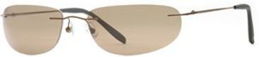 Image of Cutter &amp; Buck CB Thousand Oaks SECB THOU06 Sunglasses - Brown SECB THOU066145 BN