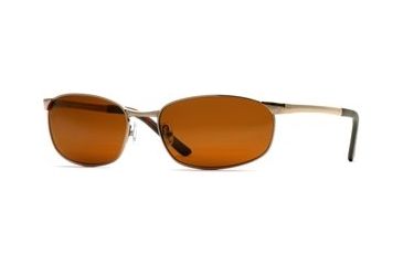 Image of Cutter &amp; Buck CB Tucson SECB TUCS06 Single Vision Prescription Sunglasses SECB TUCS066030 BN - Frame Color: Chestnut, Lens Diameter: 60 mm