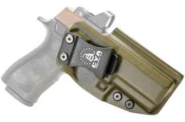 Image of CYA Supply Co. Base Optics Ready for Sig Sauer, P320 X Carry, Right Hand Draw, Olive Drab, Small, BOR0269