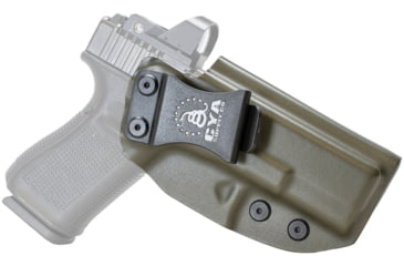 Image of CYA Supply Co. BOR Holster, Glock, 19 / 19X / 44 / 45 GEN 3-5 Glock 23 / 32 Gen 3-4, Right Hand, Olive Drab, BOR0039