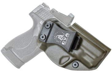 Image of CYA Supply Co. BOR Holster, Smith &amp; Wesson M&amp;P Shield M2.0 &amp; M&amp;P Shield Plus 3.1in, Right Hand, Olive Drab, BOR0009