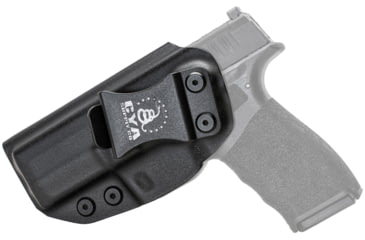 Image of CYA Supply Co. Inside the Waistband Holster for Springfield, HELLCAT PRO OSP 3.7in, Left Hand Draw, Black, Small, IWB0522
