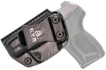 Image of CYA Supply Co. Inside the Waistband Holster, Ruger, LCP MAX, Right Hand, Carbon Fiber, IWB0465