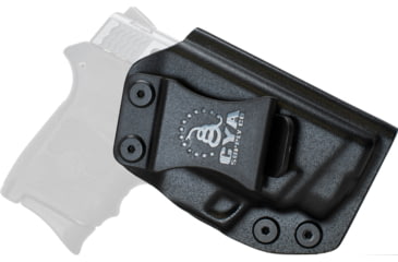 Image of CYA Supply Co. Inside the Waistband Holster, Smith&amp;Wesson, Bodyguard 380 W/Integrated Laser, Right Hand, Black, IWB0043