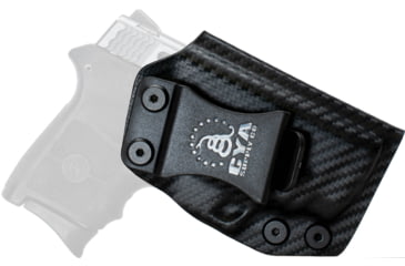 Image of CYA Supply Co. Inside the Waistband Holster, Smith&amp;Wesson, Bodyguard 380 W/Integrated Laser, Right Hand, Carbon Fiber, IWB0047
