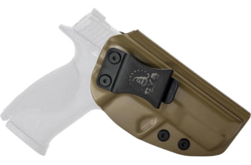 Image of CYA Supply Co. Inside the Waistband Holster, Smith&amp;Wesson, M&amp;P 9/40-4.25in Fullsize, Right Hand, Flat Dark Earth, IWB0333