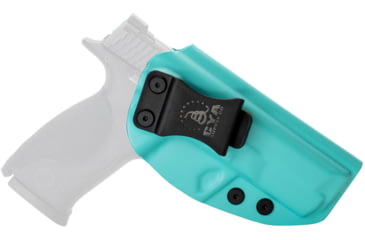 Image of CYA Supply Co. Inside the Waistband Holster, Smith&amp;Wesson, M&amp;P 9/40-4.25in Fullsize, Right Hand, Teal Blue, IWB0337