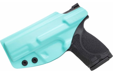 Image of CYA Supply Co. Inside the Waistband Holster, Smith&amp;Wesson, M&amp;P 9/40 M2.0- 3.6 Compact&amp;3.5 Compact, Right Hand, Teal Blue, IWB0237