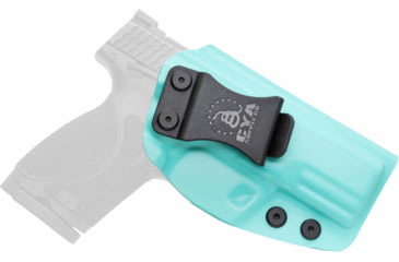 Image of CYA Supply Co. Inside the Waistband Holster, Smith&amp;Wesson, M&amp;P 9/40 M2.0- 3.6 Compact&amp;3.5 Compact, Right Hand, Teal Blue, IWB0237