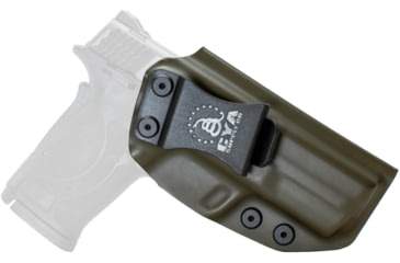 Image of CYA Supply Co. Inside the Waistband Holster, Smith&amp;Wesson, M&amp;P 9 Shield EZ, Right Hand, Olive Drab, IWB0409
