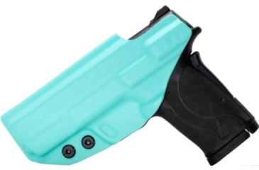 Image of CYA Supply Co. Inside the Waistband Holster, Smith&amp;Wesson, M&amp;P 9 Shield EZ, Right Hand, Teal Blue, IWB0407