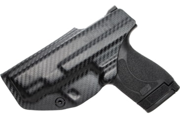 Image of CYA Supply Co. Inside the Waistband Holster, Smith&amp;Wesson , M&amp;P Shield &amp; M&amp;P Shield 2.0, Right Hand, Carbon Fiber, IWB0011