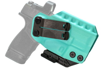Image of CYA Supply Co. Ridge IWB Holster for Springfield, Hellcat 3in Micro-Compact OSP, Right Hand Draw, Teal Blue, Small, RDG0047