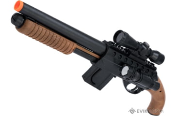 Image of Cybergun / Spartan Military &amp; Law Enforcement Mossberg Licensed M500 Magazine-Fed Airsoft Shotgun Package, Black, 27740