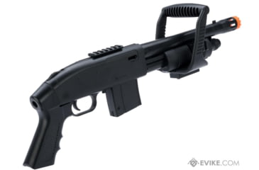 Image of Cybergun / Spartan Military &amp; Law Enforcement Mossberg Licensed M590 Chainsaw Airsoft Shotgun, Black, 270752-W