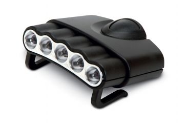 Image of Cyclops Orion 5 Hat Clip Light w/5 Clear LED Lights CYC-HC5-W