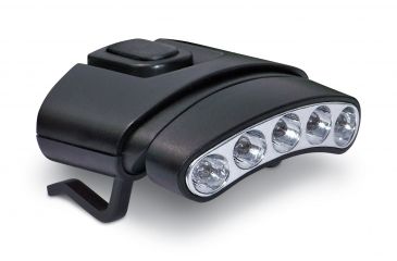 Image of Cyclops The Tilt 5 LED Hat Clip Light with Black Shell CYC-HCDT-WR