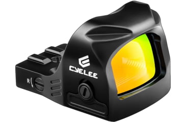 Image of Cyelee Optics Shark X PRO Reflex Red Dot Sight, 1x24x17mm, 2 MOA Dot/26 MOA Circle, Black, X0044ELYGD