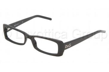 Image of D&amp;G DD1158 Bifocal Eyeglasses Black Frame / 50 mm Prescription Lenses, 501-5017, Select Frame Color / Lens Diameter Black Frame / 50 mm Prescription Lenses