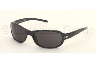 Image of D&amp;G DD 2200 Sunglasses Styles Black Frame / Gray Lenses, 0B5-5916, DandG DD 2200 Sunglasses Styles Black Frame / Gray Lenses