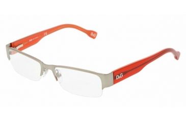 Image of D&amp;G DD5074 Progressive Eyeglasses - 432 Gunmetal Demo Lens Frame / 50 mm Prescription Lenses, 432-5017