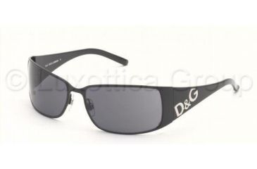Image of D&amp;G DD6010 Sunglasses with No Line Progressive Rx Prescription Lenses DD6010-01-87-5916 - Lens Diameter: 59 mm, Frame Color: Black