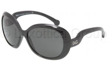 Image of D&amp;G DD8063 Bifocal Prescription Sunglasses DD8063-501-87-6015 - Lens Diameter: 60 mm, Frame Color: Black