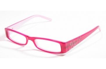 Image of D&amp;G DD1128B Bifocal Eyeglasses - Pink Top Fuchsia Demo Lens Frame / 49 mm Prescription Lenses, 655-4916
