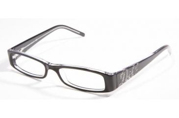 Image of D&amp;G DD1128B Bifocal Eyeglasses - Black Top On Clear Demo Lens Frame / 49 mm Prescription Lenses, 675-4916